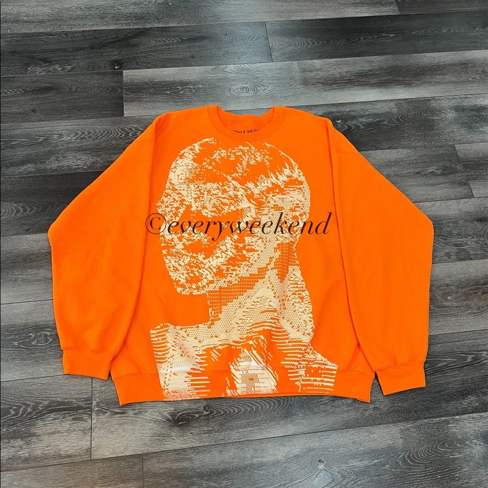 Ariana Grande Sweetener Silhouette Pixel Crewneck